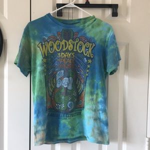 Tie dye Woodstock tee